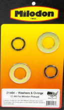 Load image into Gallery viewer, Milodon -12an Large Washers &amp; O-Rings (2-Each) 21464