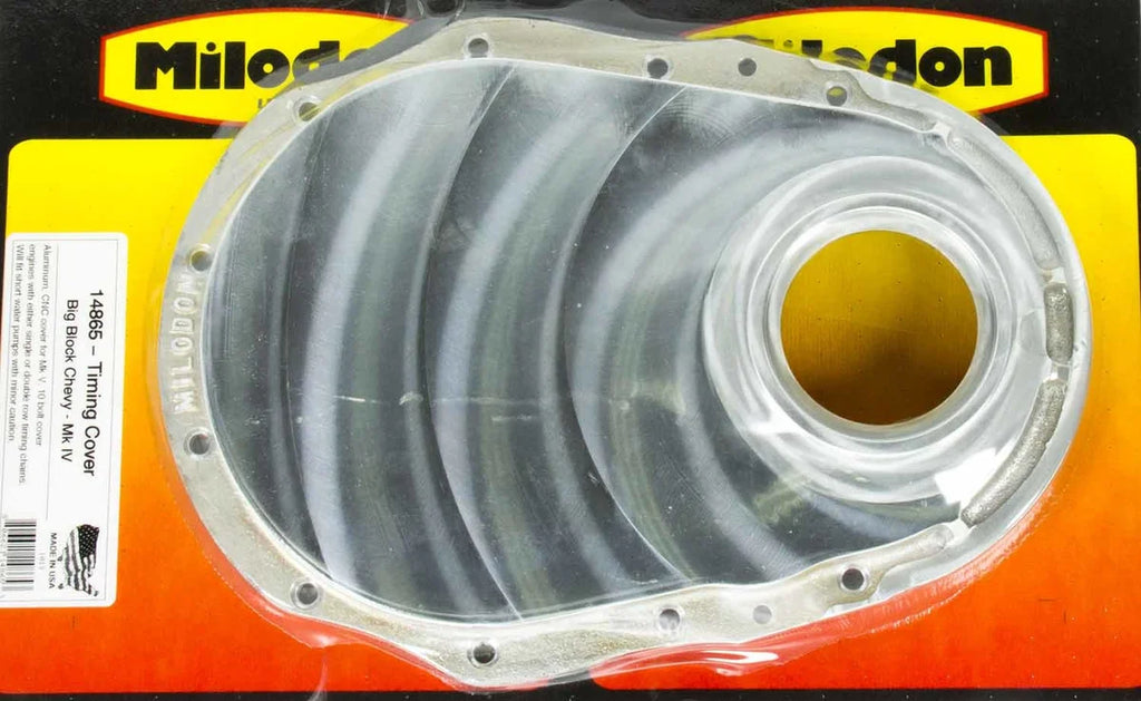 Milodon Aluminum Timing Cover - BBC Gen V 14865