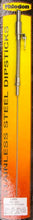 Load image into Gallery viewer, Milodon Engine Oil Dipstick Assy Ford 351C Braided SS 22031