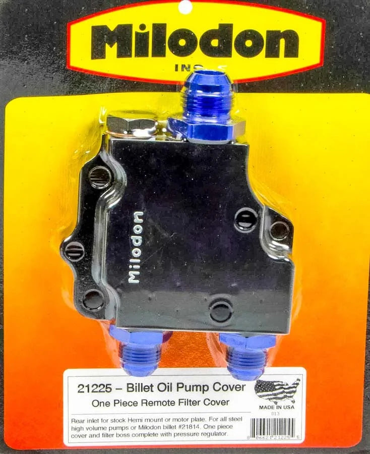 Milodon Hemi Remote Pump Cover 21225