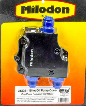 Milodon Hemi Remote Pump Cover 21225