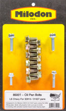 Load image into Gallery viewer, Milodon Oil Pan Bolt Kit - GM LS Series 85001