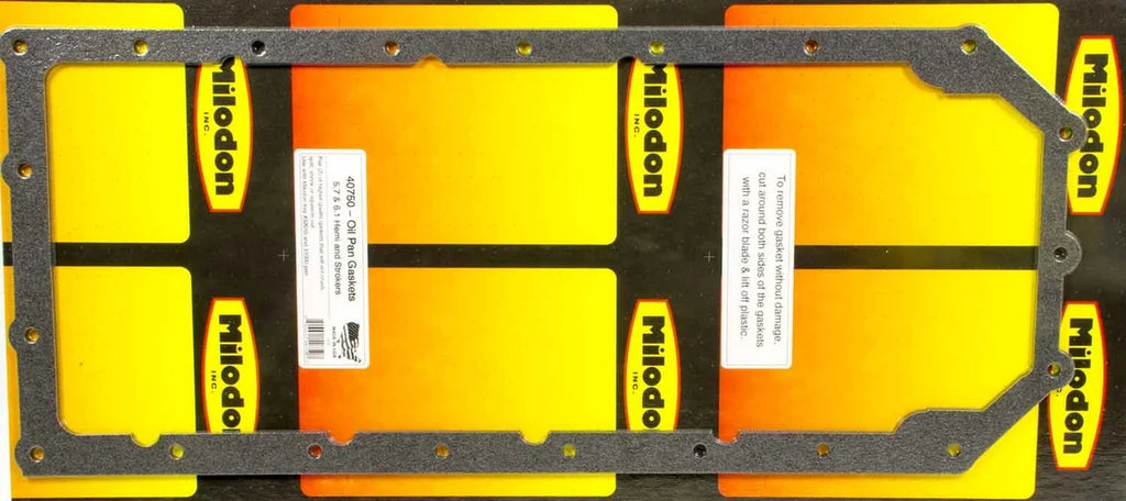 Milodon Oil Pan Gasket Set - 5.7/6.1L Hemi (Pair) 40750
