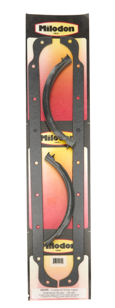 Milodon Oil Pan Gasket Set SBM 318-340 40600