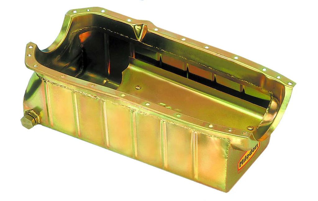 Milodon Olds V8 Marine Oil Pan 10qt Jet Bolt 31275