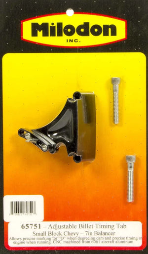 Milodon SBC Timing Pointer - 7in Balancer 65751
