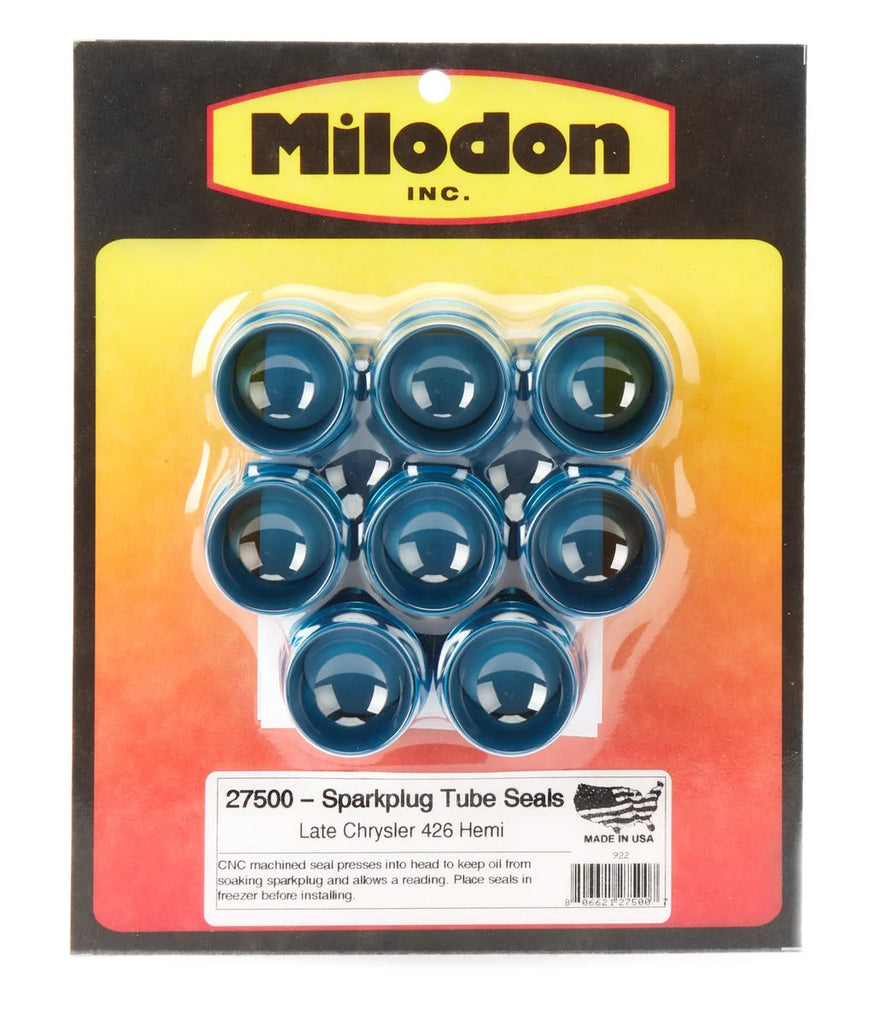 Milodon Spark Plug Tube Seals - Late Hemi 27500