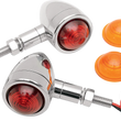 Load image into Gallery viewer, Mini-Bullet Light Kit - Amber/Red DragSpecialties 20-65921 - Main Product View