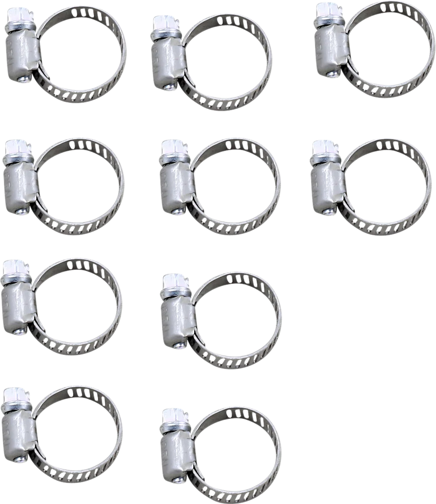 Mini Clamp - Stainless Steel - 10-Pack DragSpecialties 2152 - Main Product View