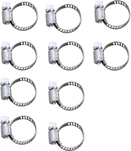Load image into Gallery viewer, Mini Clamp - Stainless Steel - 10-Pack DragSpecialties 2152 - Main Product View