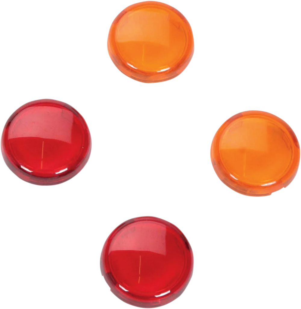 Mini-Duece Lens Kit - Amber/Red DragSpecialties 20-6390-A/R - Main Product View
