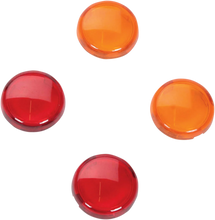 Load image into Gallery viewer, Mini-Duece Lens Kit - Amber/Red DragSpecialties 20-6390-A/R - Main Product View