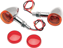 Load image into Gallery viewer, Mini-Duece Marker Light Kit - Amber/Red DragSpecialties 20-6390A/R1 - Main Product View