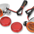 Load image into Gallery viewer, Mini-Duece Marker Light Kit - Amber/Red DragSpecialties 20-6390A/RH - Main Product View