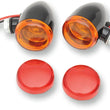 Load image into Gallery viewer, Mini-Duece Marker Light Kit - Amber/Red DragSpecialties 20-6390BA/RH - Main Product View