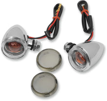 Load image into Gallery viewer, Mini-Duece Marker Light Kit - Amber/Red DragSpecialties 20-6390BA/RI - Side View