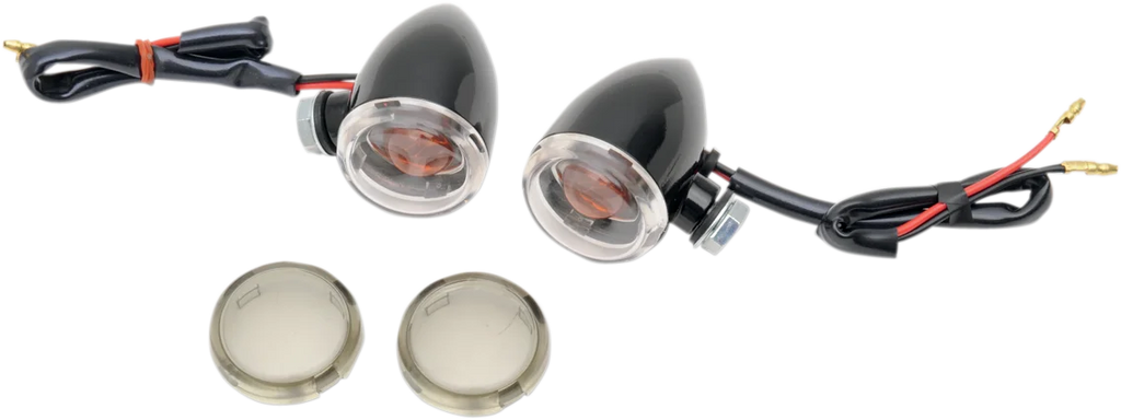 Mini-Duece Marker Light Kit - Clear/Smoke DragSpecialties 20-6390BC/MH - Main Product View