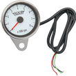 Load image into Gallery viewer, Mini Electronic Tachometer - Polished - Backlit LED White Face - 2.4" DragSpecialties 21-6894DSW - Main Product View
