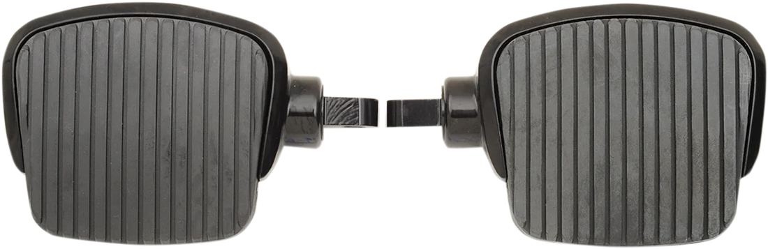 Mini Footboards - Male 3" - Chrome DragSpecialties 77511 - Side View