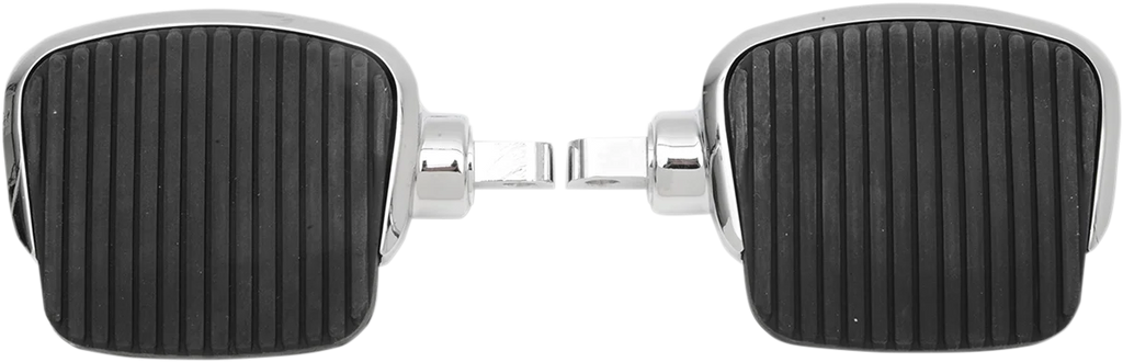 Mini Footboards - Male 4" - Chrome DragSpecialties 77510 - Main Product View