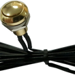 Load image into Gallery viewer, Mini Push-Button Switch - Gold DragSpecialties 370339 - Main Product View