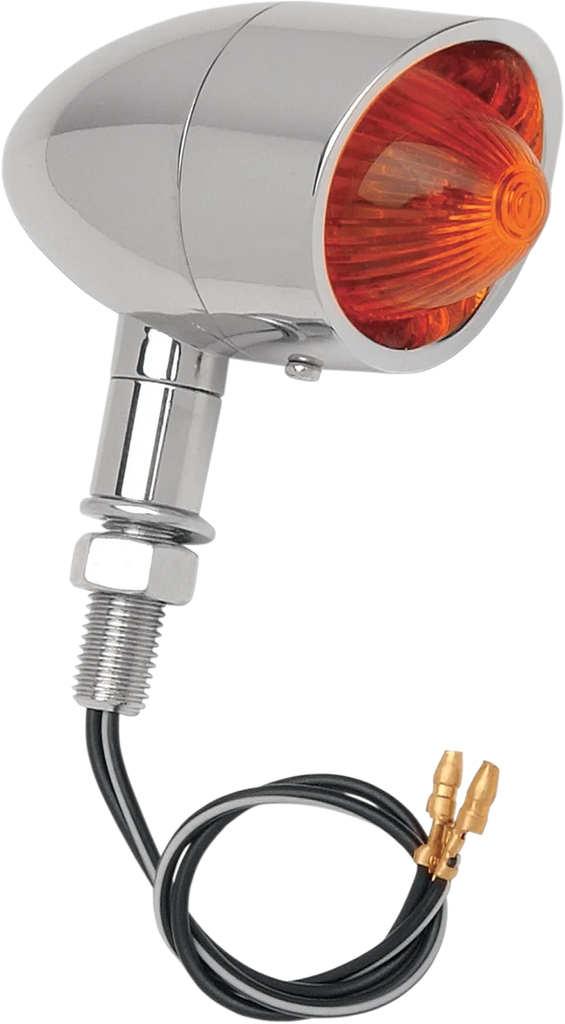 Mini Retro-Style Marker Light - Amber/Red DragSpecialties 20-6053SBA/R1 - Main Product View
