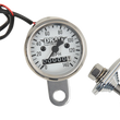 Load image into Gallery viewer, Mini Speedometer - Black - 2240:60 Ratio - 1-7/8" DragSpecialties 21-6960DS-BX15A - Side View