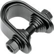 Load image into Gallery viewer, Mini Speedometer/Tachometer Clamp - For 1"/1.25" Tube - Gloss Black DragSpecialties 21-6808A - Main Product View