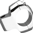 Load image into Gallery viewer, Mirror Clamp - Miller's - Two-Piece - Chrome DragSpecialties 302020-BC105 - Side View