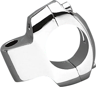 Mirror Clamp - Miller's - Two-Piece - Chrome DragSpecialties 302020-BC105 - Side View