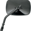 Load image into Gallery viewer, Mirror - Die-Cast - Side View - Standard - Black - Left/Right DragSpecialties 302108BLK - Side View