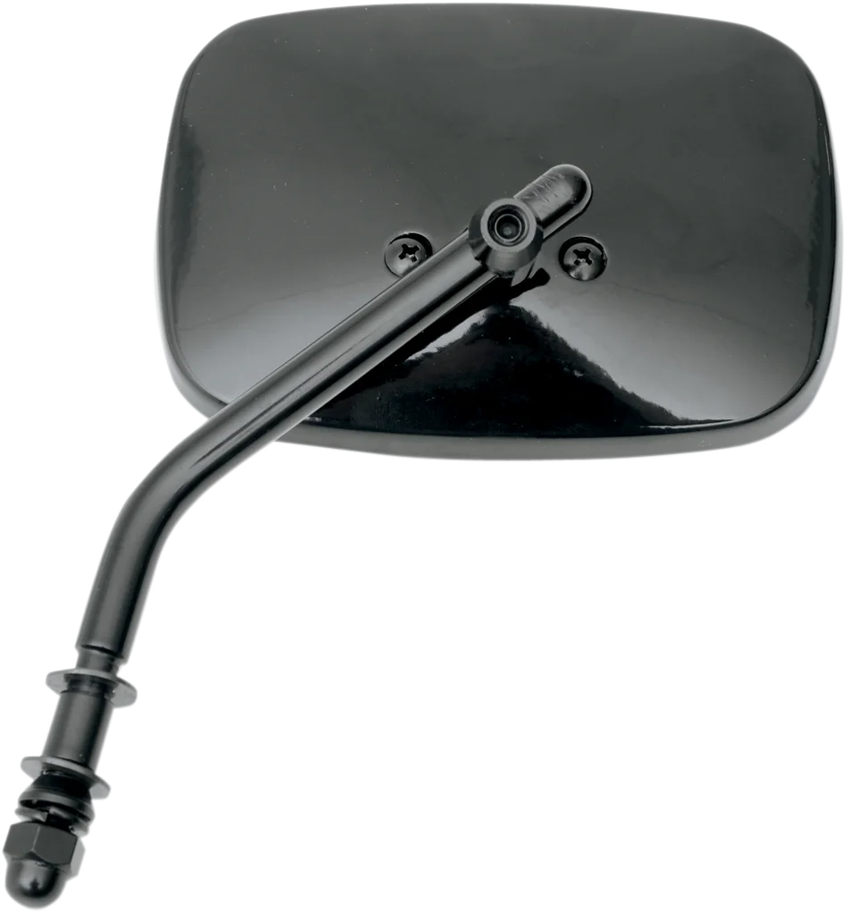 Mirror - Die-Cast - Side View - Standard - Black - Left/Right DragSpecialties 302108BLK - Side View