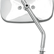 Load image into Gallery viewer, Mirror - Die-Cast - Side View - Standard - Chrome - Left/Right DragSpecialties 302108-BC511 - Main Product View