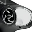 Load image into Gallery viewer, Mirror - Side View w/Blind Spot - Half-Moon - Chrome DragSpecialties 77303 - Side View
