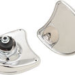 Load image into Gallery viewer, Mirror - Side View w/Blind Spot - Half-Moon - Chrome DragSpecialties 77501 - Main Product View