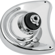 Load image into Gallery viewer, Mirror - Side View without Blind Spot - Half-Moon - Chrome DragSpecialties 77302 - Main Product View