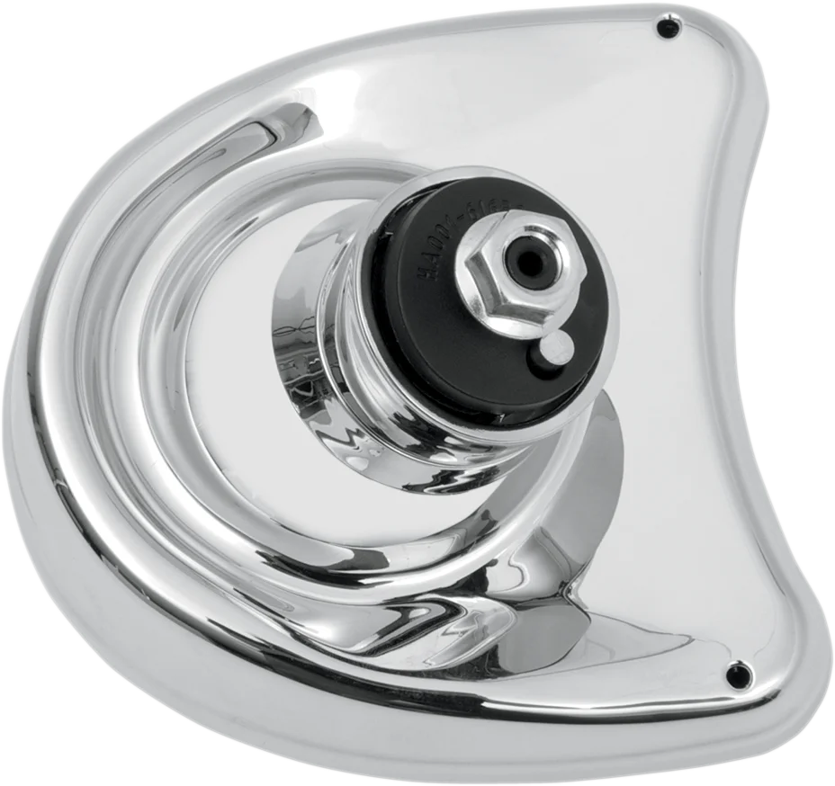 Mirror - Side View without Blind Spot - Half-Moon - Chrome DragSpecialties 77302 - Main Product View