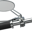 Load image into Gallery viewer, Mirror - Stealth I - Side View - Oval - Chrome DragSpecialties 302150-BC3N-BX2 - Back View