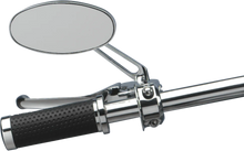 Load image into Gallery viewer, Mirror - Stealth I - Side View - Oval - Chrome DragSpecialties 302150-BC3N-BX2 - Back View