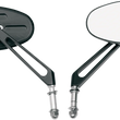 Load image into Gallery viewer, Mirror - Stealth I - Side View - Oval - Chrome DragSpecialties 302150-BC3N-BX2 - Installation View