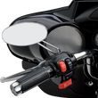 Load image into Gallery viewer, Mirror - Stealth I - Side View - Oval - Chrome DragSpecialties 302166-BC3N-BX2 - Side View