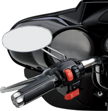 Load image into Gallery viewer, Mirror - Stealth I - Side View - Oval - Chrome DragSpecialties 302166-BC3N-BX2 - Side View