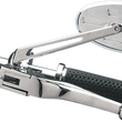 Load image into Gallery viewer, Mirror - Stealth II - Side View - Oval - Chrome DragSpecialties 302167-BC3N-BX2 - Main Product View