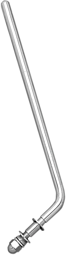 Mirror Stem - Replacement - Die-Cast Mirror - Low Rider - Chrome DragSpecialties 302105-BC412 - Main Product View