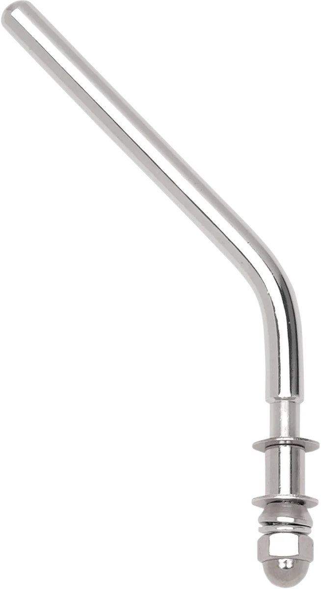 Mirror Stem - Replacement - Die-Cast Mirror - Low Rider - Chrome DragSpecialties 302105-BC412 - Side View