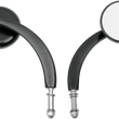 Load image into Gallery viewer, Mirror - Tear Drop - Black - Long Stem DragSpecialties 0640-0689 - Main Product View