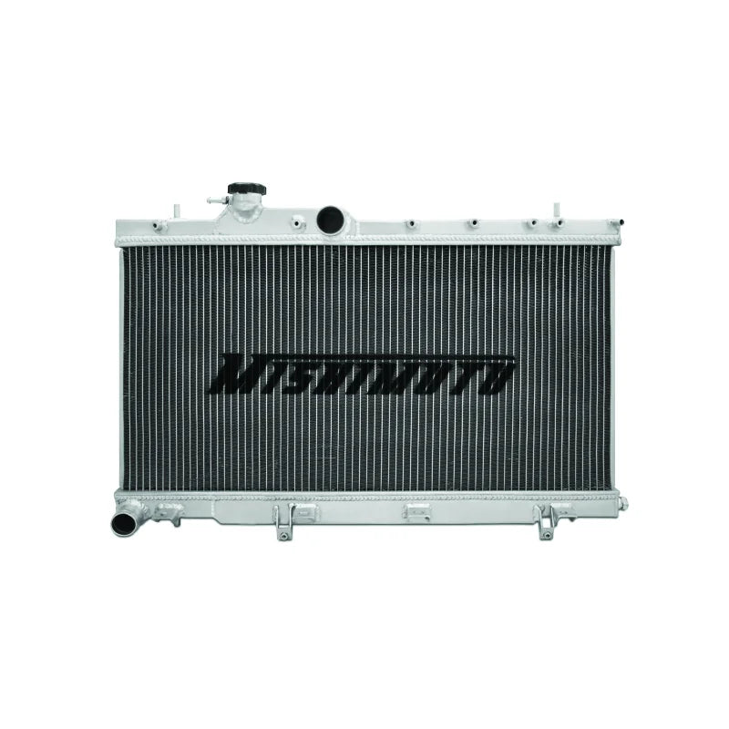Mishimoto 00-04 Subaru Legacy Aluminum Radiator - Back View