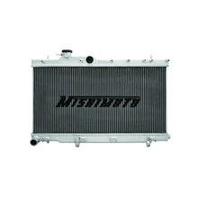 Load image into Gallery viewer, Mishimoto 00-04 Subaru Legacy Aluminum Radiator - Back View