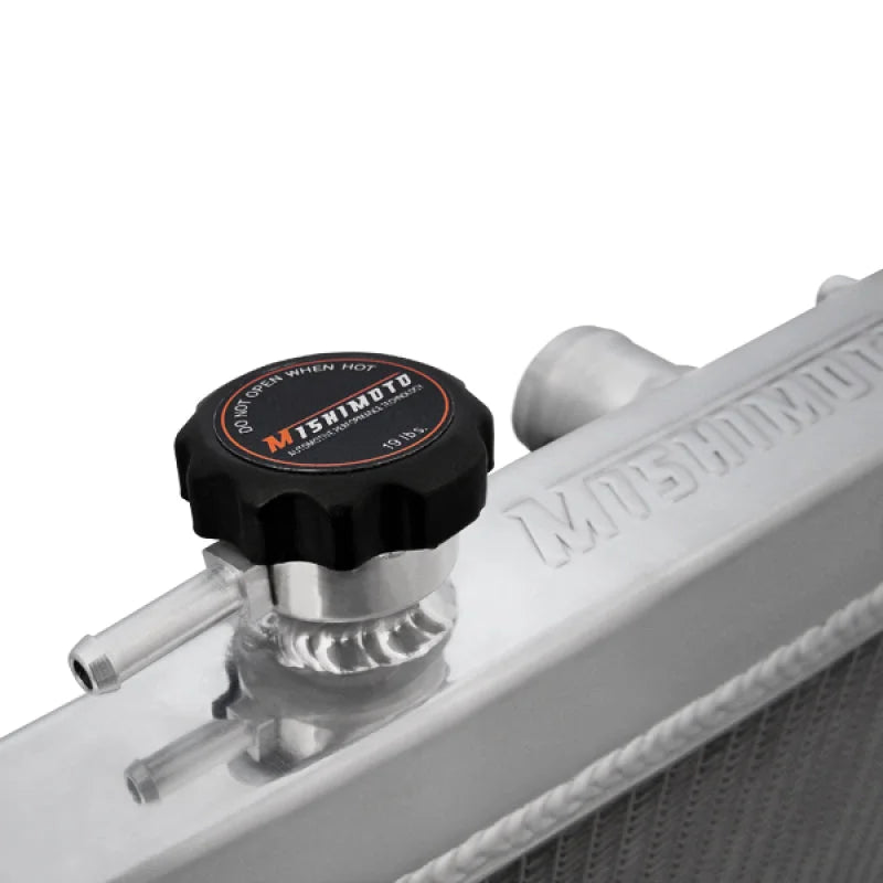Mishimoto 00-05 Nissan Sentra SE-R Vspec Manual Aluminum Radiator - Back View