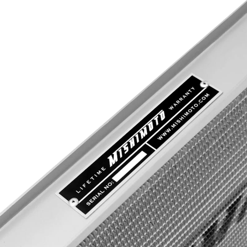 Mishimoto 00-05 Toyota Celica Manual Aluminum Radiator - Side View